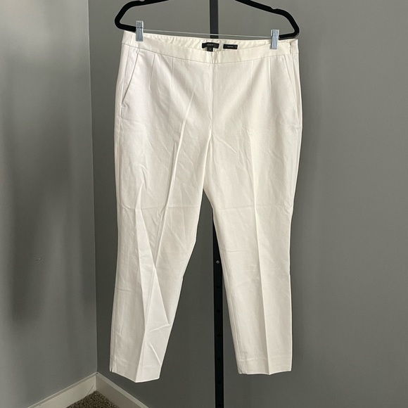 J. Crew Martie Ankle Pants in Ivory Size14 - Picture 1 of 4